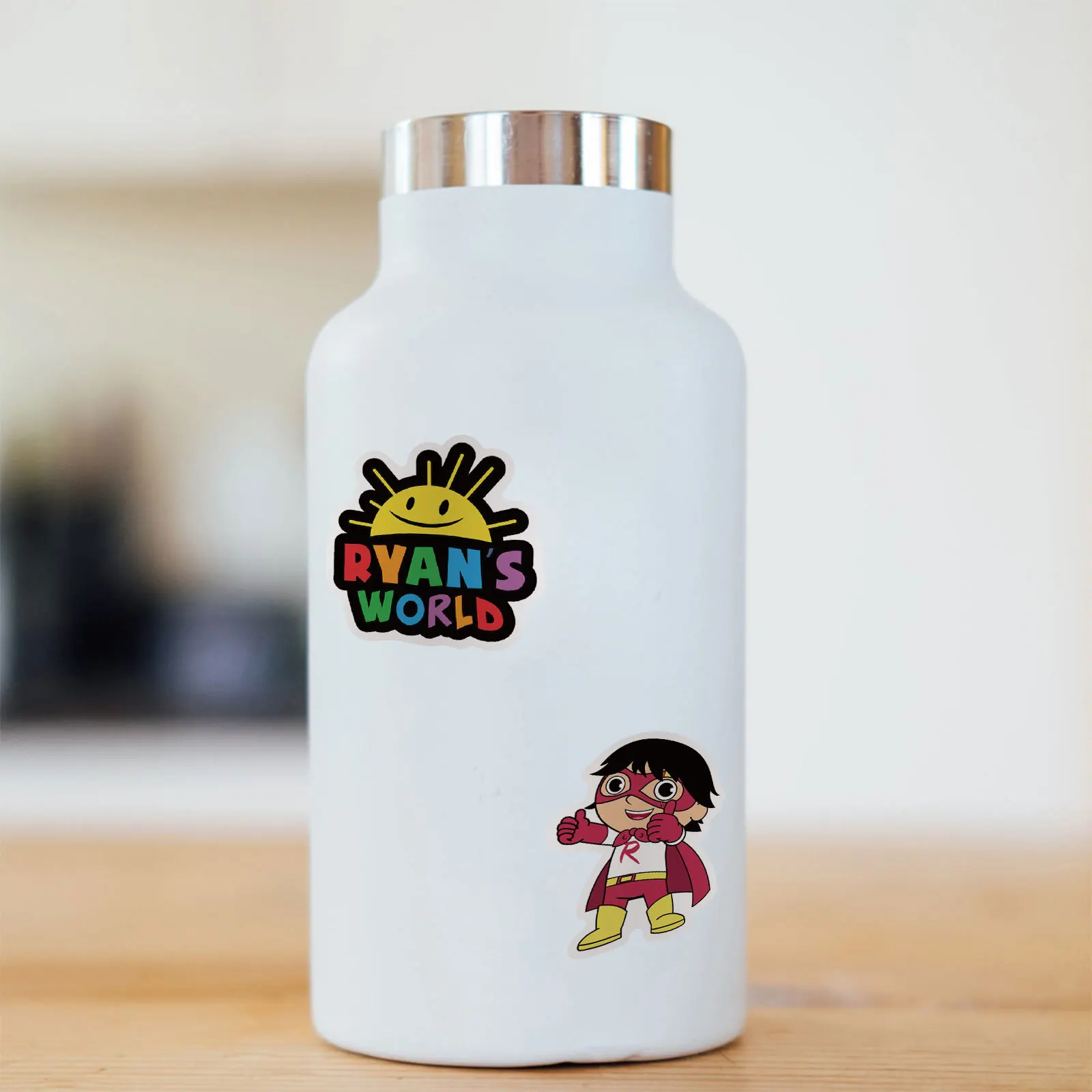 

50pcs Ryan'S World Graffiti Stickers For Skateboard Box Computer Notebook Car Children's Toys Etc