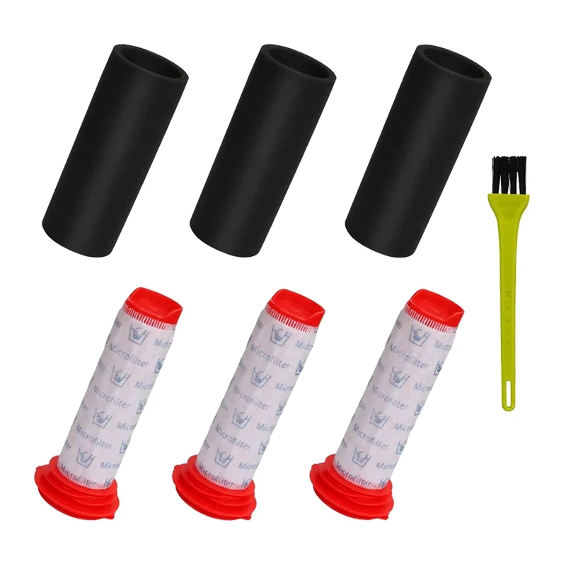 

Replacement Filter Kit for Athlet, 3 Main Stick Filter + 3 Foam Athlet Filters for Cordless Vacuum Cleaner