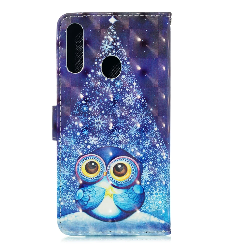 Кожаный чехол для samsung A10S A20S M30S A90 роскошный 3D кошелек с бабочкой Магнитный Galaxy