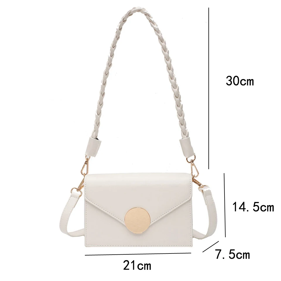 

2021 Women Pu Leather Luxury Shoulder Bags Girls Fashion Bag Women's Casual Messenger Bag Crossbody Bags Purses and Handbags