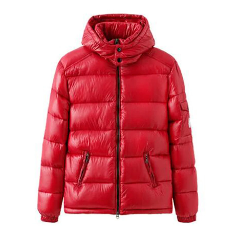 Мужской пуховик на 90% белом утином пуху в стиле Канады | Мужская одежда