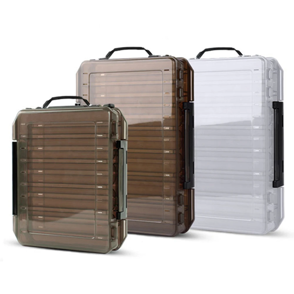 Пластиковая коробка для рыболовной приманки двухсторонняя приманка гольяна