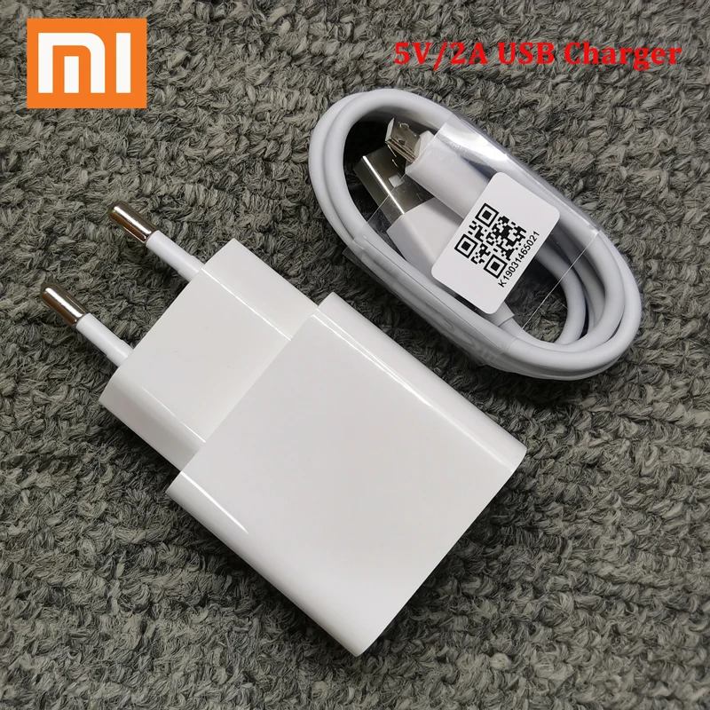 Зарядное устройство Xiaomi с USB портом 5 В/2 А кабель Micro Type C для Mi 8 9 SE lite A1 6 A2 Mix 2 2s Redmi 4x5