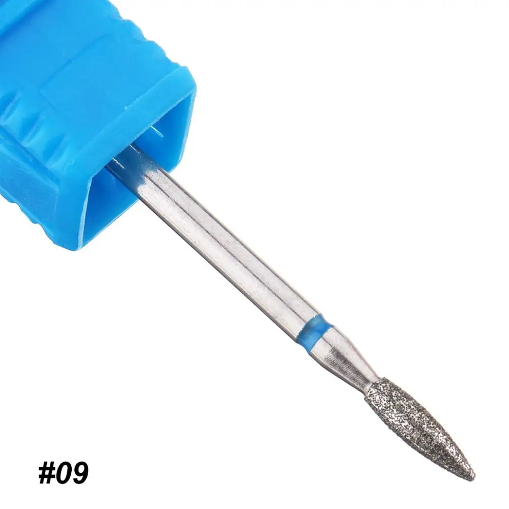 09 Monja 21 стиль ногтей художественная шлифовка шлифовальный роторный сплав сверло Электрический станок аксессуары инструменты для маникюра - Цвет: 09