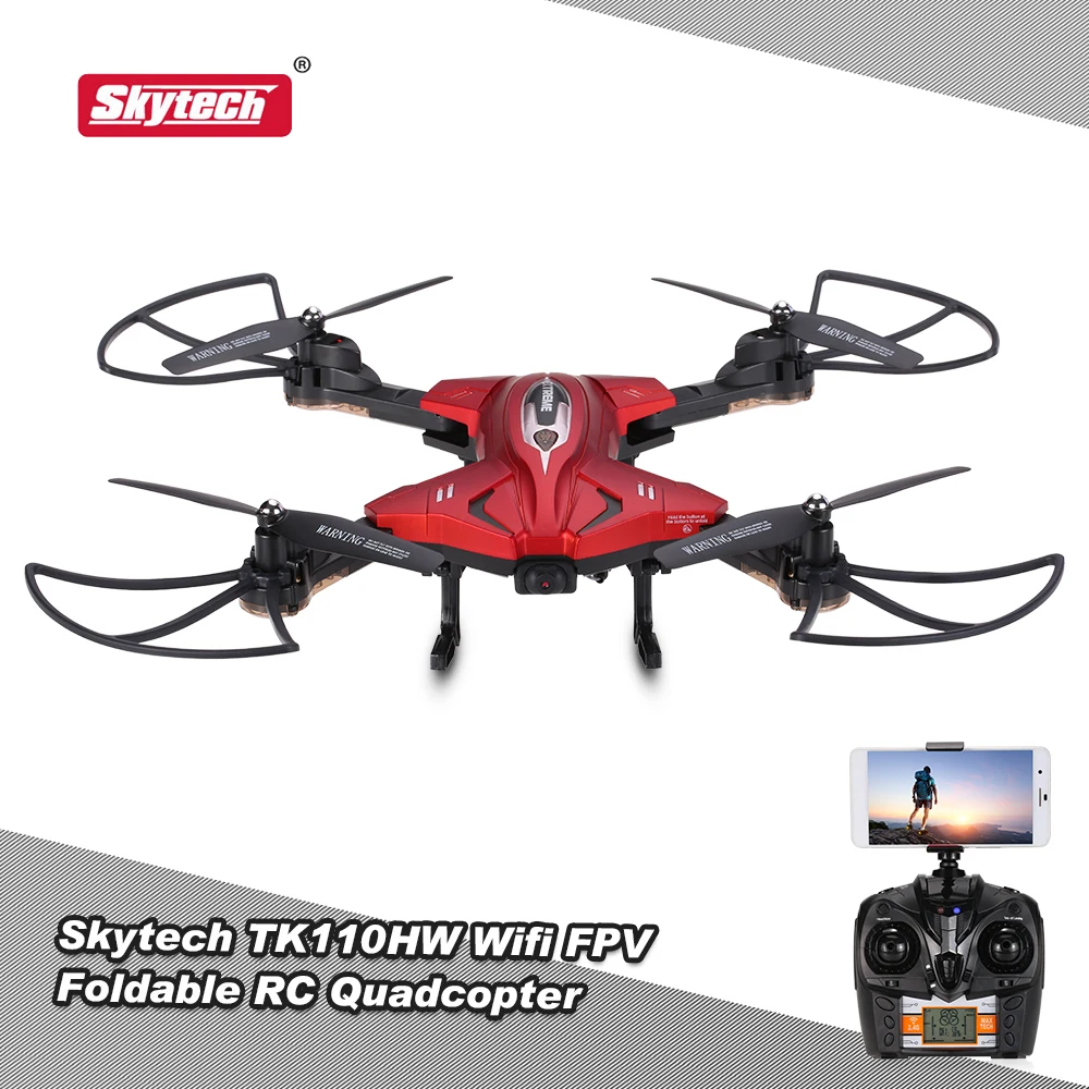 Распродажа Skytech TK110HW Wi Fi FPV 0.3MP камера складной Радиоуправляемый квадрокоптер G