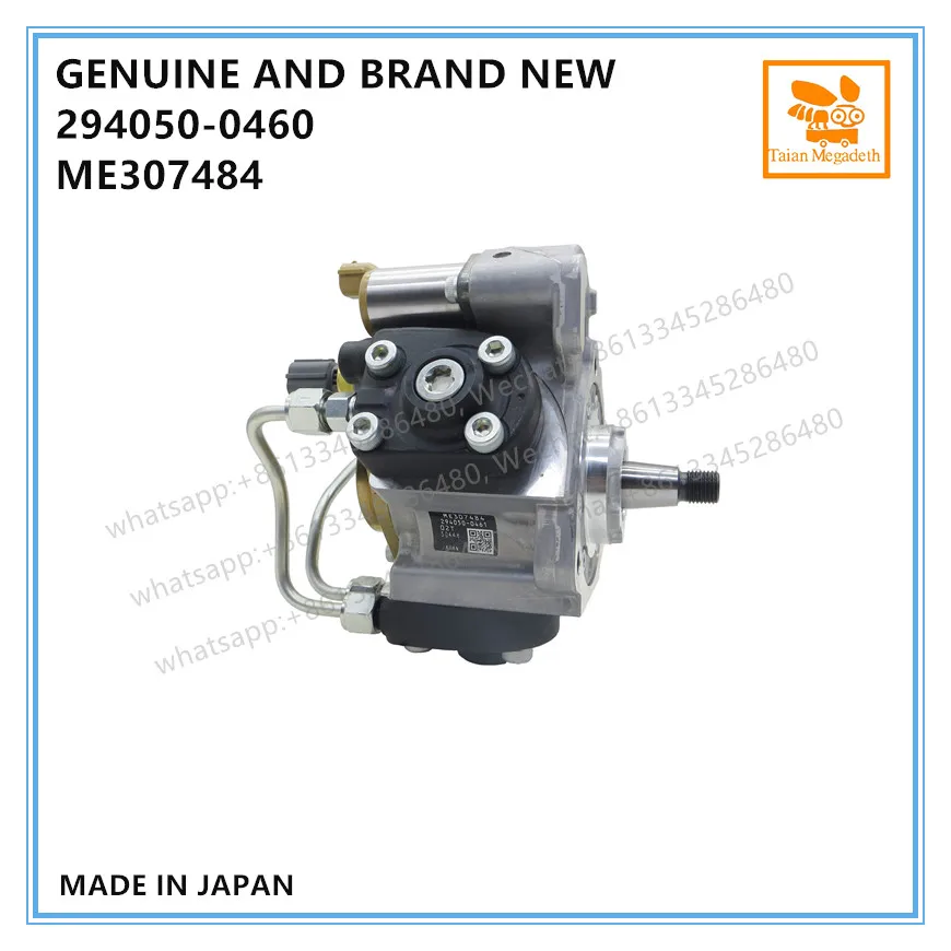 Оригинальный и абсолютно новый топливный насос COMMON RAIL 294050-0460 ME307484 для MITSUBISHI