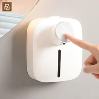 new youpin automatic soap dispenser temperature display usb rechargeable 320ml liquid soap dispensers foam hand sanitizer