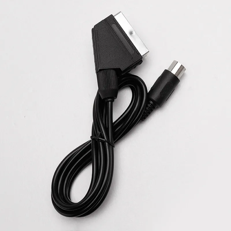 Сменный V-pin Scart-Кабель 1 8 м для Sega Megadrive Genesis Master System RGB AV Scart-кабель |