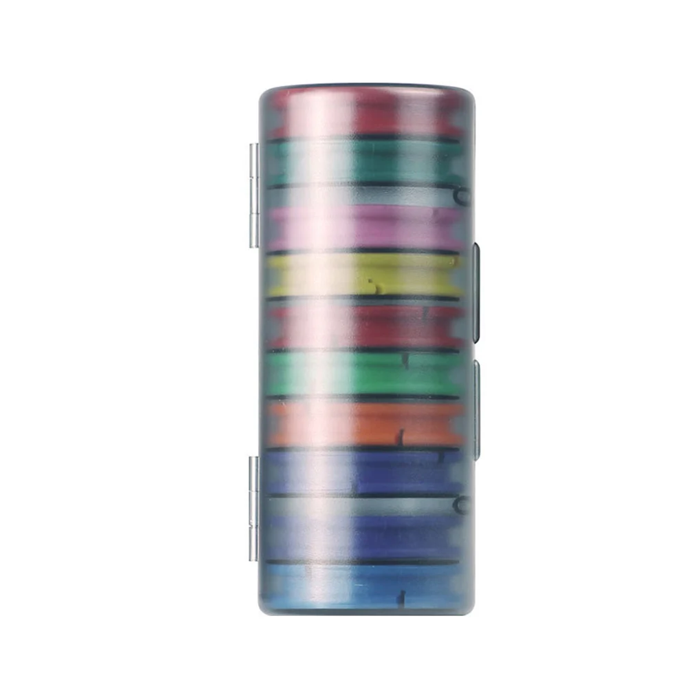 

Fishing Rig Winder Box W/10* Spools Fishing Line Winder Hook Lure Line Storage Drop And Shock Resistance