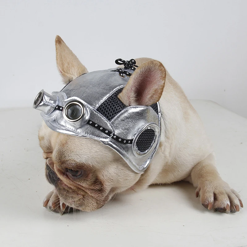 Кепка с открытыми ушками в винтажном стиле Регулируемая Ретро для питомцев собак