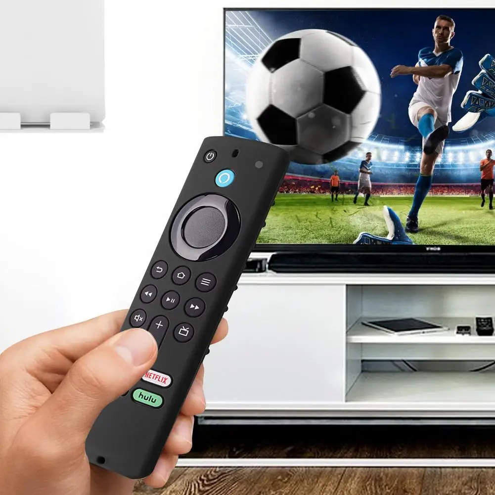 2021 силиконовый защитный чехол для пульта дистанционного управления Fire Tv Stick (3-е