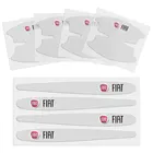 Наклейка на дверную ручку автомобиля, 8 шт., невидимая пленка из ТПУ для FIAT 500 Grande Punto Tipo Stilo UNO Astra Bravo Panda Freemont Linea Strada