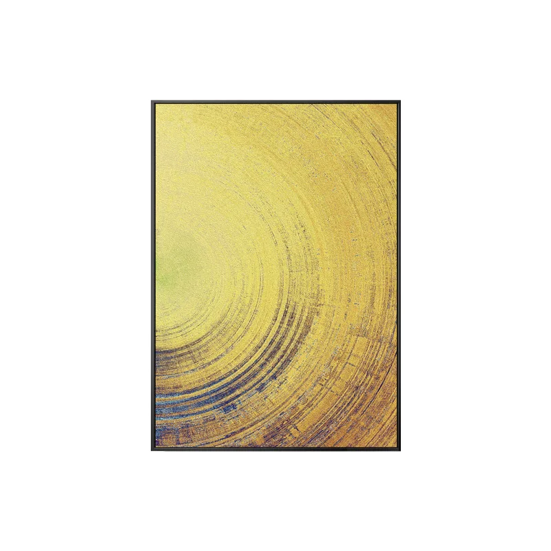 

Abstract Blue and Yellow Circles Pattern Canvas Painting Posters and Prints Wall Art Pictures for Living Room Modern Home Decor