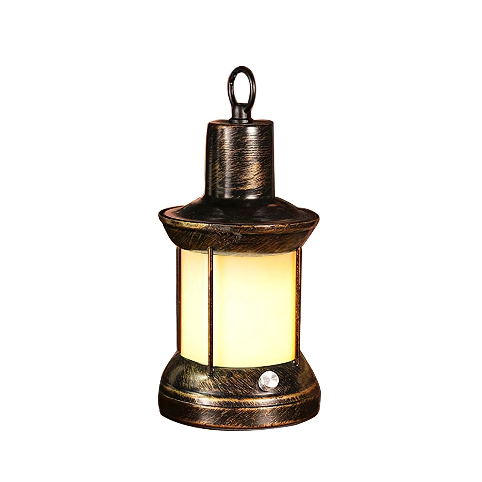 

Portable Retro LED Outdoor Lantern Camping Lights Portable Lamp Courtyard Bar Atmosphere Light With Non-Slip Base