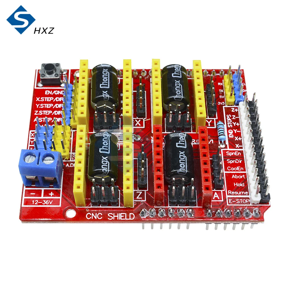 V3.0 V2.0 CNC Защитная плата A4988 Драйвер шагового двигателя для V3 гравер 3d принтер Arduino |