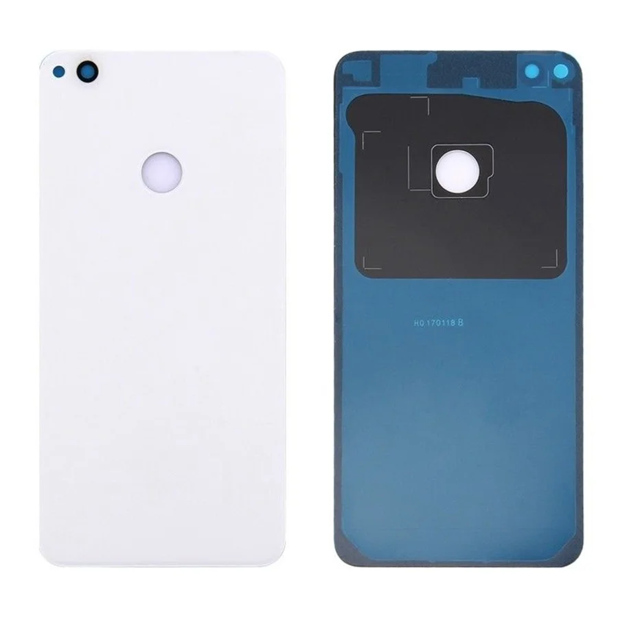 Для Huawei P8 Lite Задняя стеклянная крышка для батареи GR3 задняя дверь корпус панель чехол для Huawei P9 Lite Задняя стеклянная крышка - Цвет: Белый
