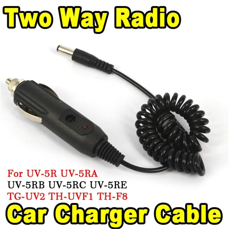 Двухстороннее Зарядное устройство USB Walkie Talkie DC 12V 24V Автомобильное зарядное e 3.0a