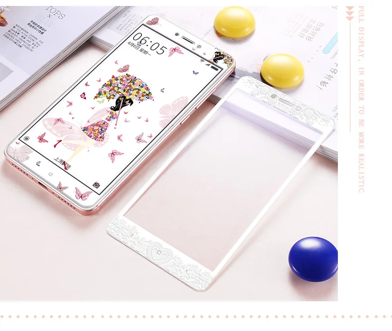 Vpower для Xiaomi Redmi note 4x note 4 глобальная версия защита экрана из закаленного стекла 3D рельефная анти-синяя 9H защитная пленка