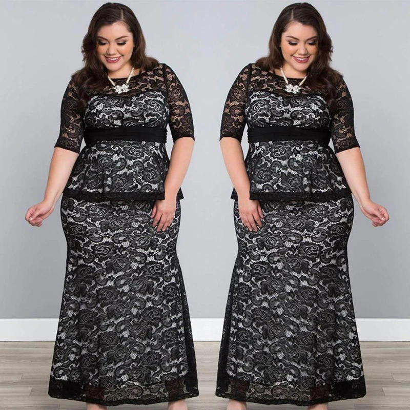 

Размера плюс платья Свадебные платья Тюль вырез с рукавами матери вечерние платье для выпускного вечера Вечернее платье для особых случаев...