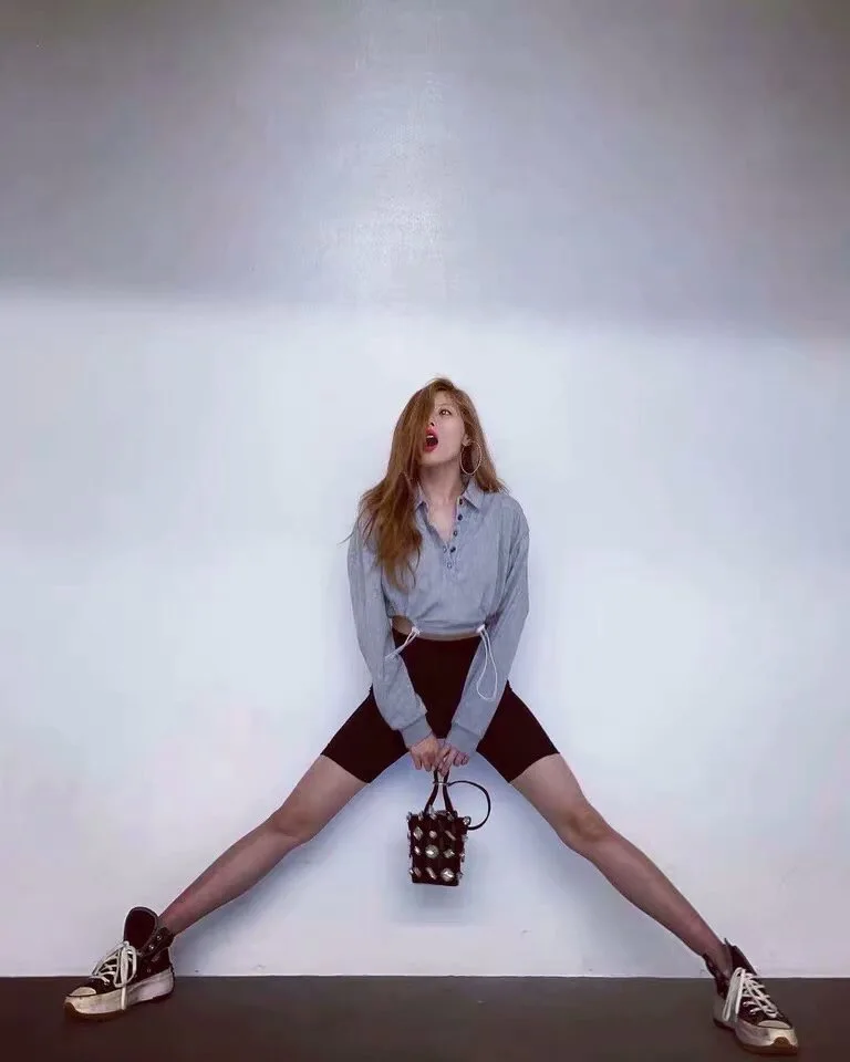 Kpop 4Minute Kim Hyun одинаковые короткие худи с отворотом на шнурке женские корейские свободные толстовки с капюшоном в виде пупка дикого росы женская одежда