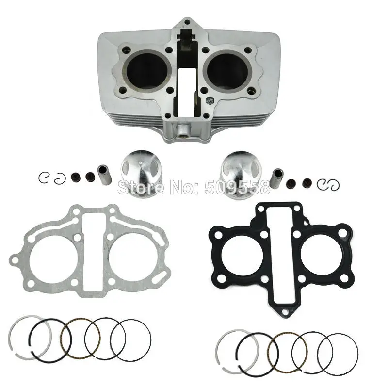 Мотоциклетные запчасти LOPOR 47 мм комплект цилиндров с воздушным охлаждением набор