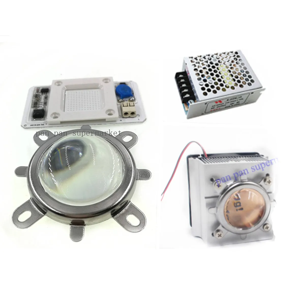 50 Вт Led COB УФ лампы постоянного тока чип 110V/220V 395nm 400nm DOB AC Ультрафиолетовый лечения