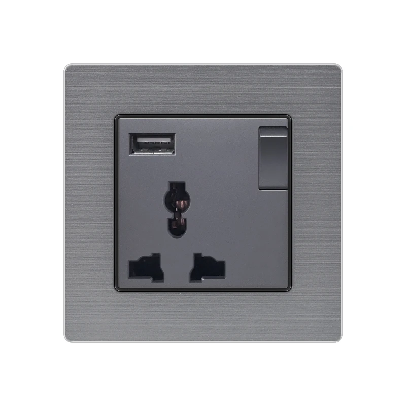 Универсальная Розетка KAMANNI с пятью отверстиями розетка двумя USB портами