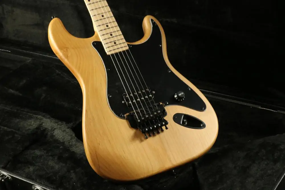 Высококачественная Разобранная гитара клен шеи красное дерево тела diy Гитарный