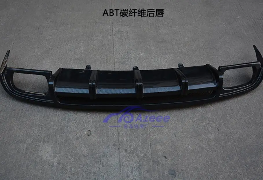 Губа заднего бампера из углеродного волокна автомобильный диффузор подходит для