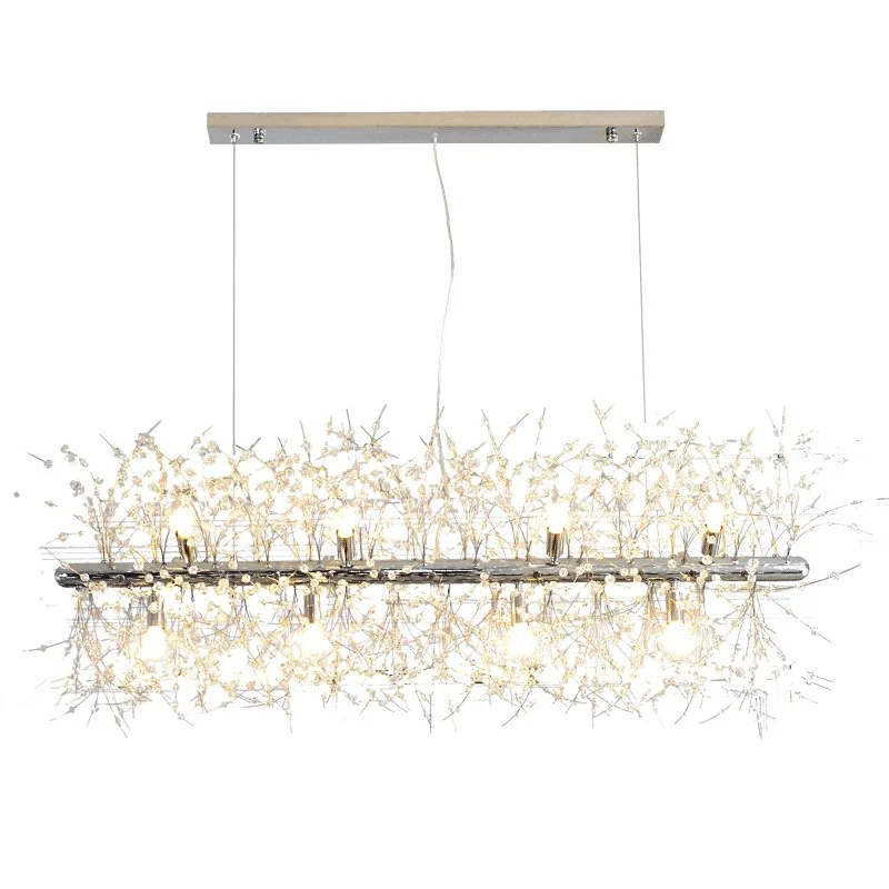 

2021 Modern Crystal Dandelion Chandelier Lighting Pendant Lamp For Home Decoration Room Decoration Pendant