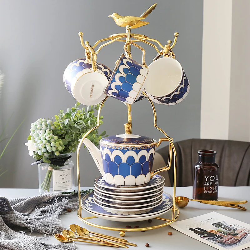 Европейский керамический набор кофейных чашек в британском стиле креативные