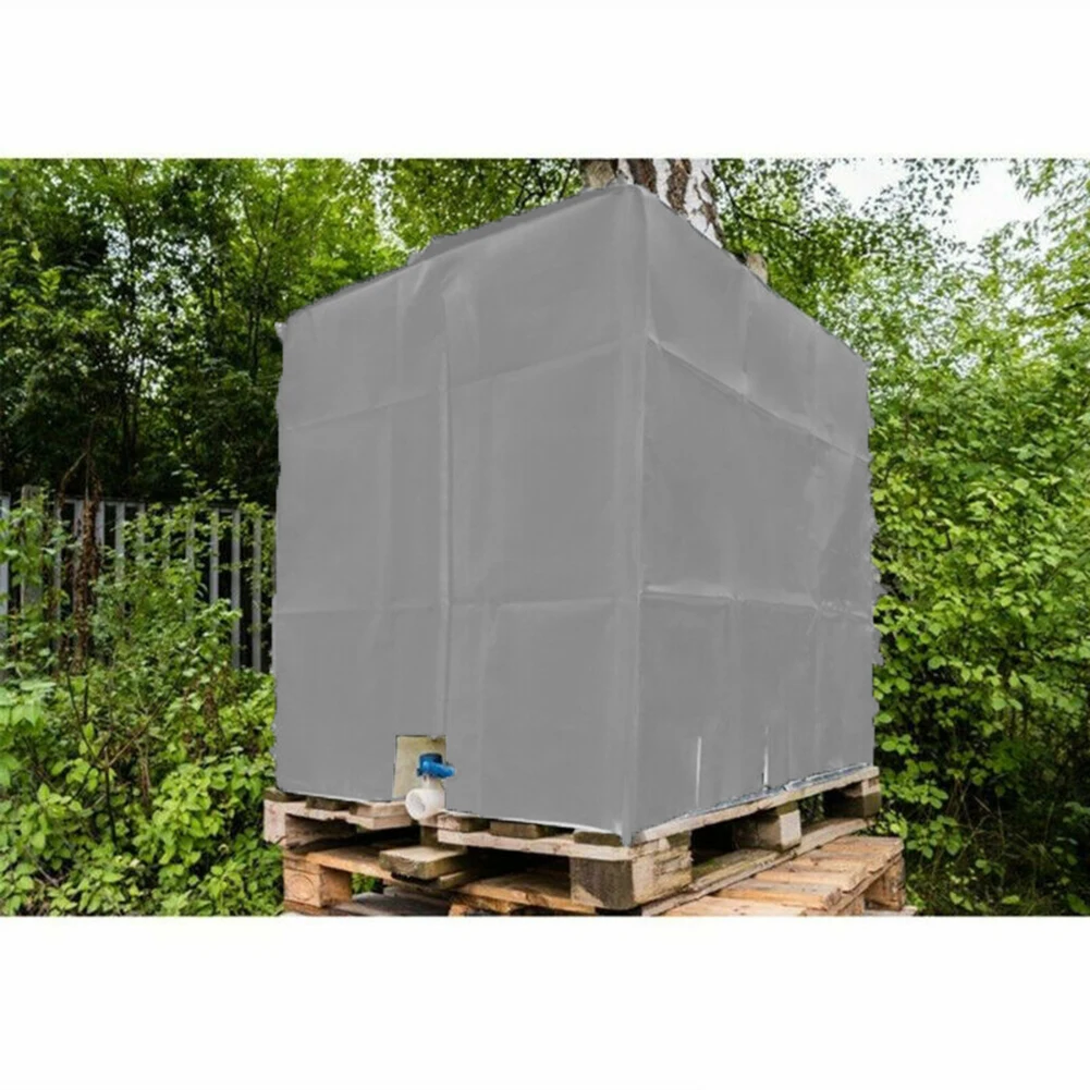 

Water Tank Water Tank Cover 1000l Container Insulating Foil Protection Plastic Cover Garden Water Tank Covers Garden Tools