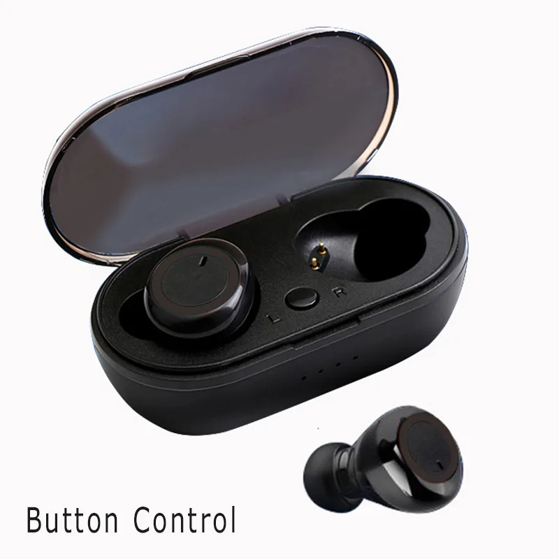 

PLOOTA Y50 bluetooth earphone 5.0 TWS Wireless Headphons earphones Earbuds Stereo Gaming Headset With Charging Box for phone