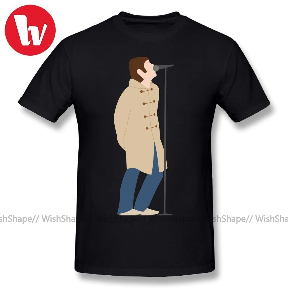 Футболка группы Oasis Liam Gallagher You're My Wonderwall, Мужская футболка с мультяшным принтом, графические футболки размера плюс 4XL 5XL