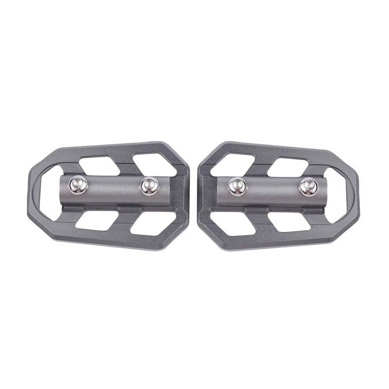1 пара широких педалей для BMW G310GS R1200GS Adventure S1000XR F850GS F750GS R Nine T черные