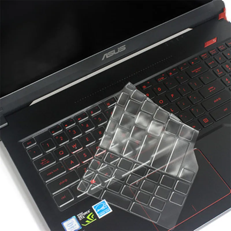

15.6 inch laptop keyboard cover Protector For Asus Rog FX63VD STRIX GL503VD GL503VM GL503 FX63 FZ63 ZX63 FX86 FX95 FX80 TPU skin
