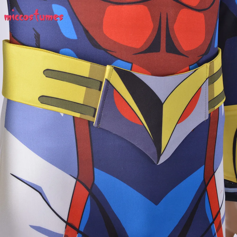 Toshinori Yagi Косплей Boku No Hero Academy Midoriya All Might костюм комбинезон с 3D принтом Боди Косплей Костюм