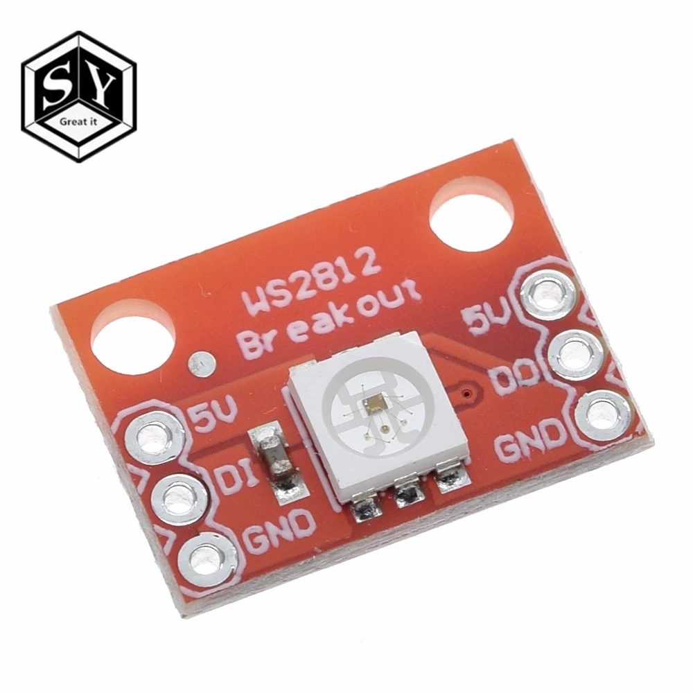 Новый 1 шт. Great IT WS2812 RGB светодиодный коммутационный модуль для Arduino DIY KIT|volume adjustment| |