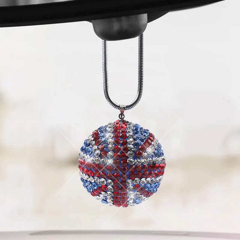 Автомобильные подушки с принтом флага Великобритании &quotЮнион Джек&quot блестящая