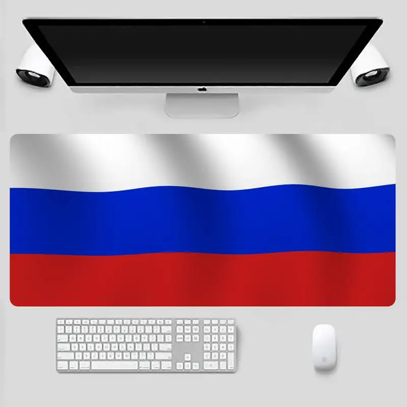 

Russian flag Customized MousePads Computer Laptop Anime Mouse Mat Game Office Work Mouse Mat pad X XL Laptop Cushion mouse pad