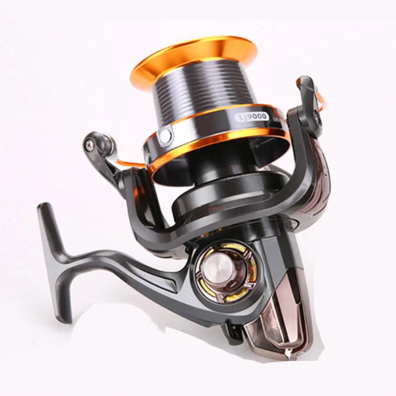 

Full metal wire cup long throw fishing reel 3000-9000 spinning wheel 12+1 axis rotating fishing outdoor travel fishing tackle
