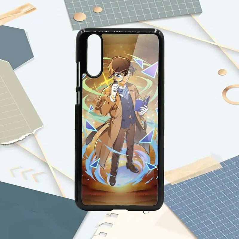 

Japan anime Detective Conan Phone Case PC For Samsung galaxy S note 8 9 20 10 e lite2019 plus pro ultra