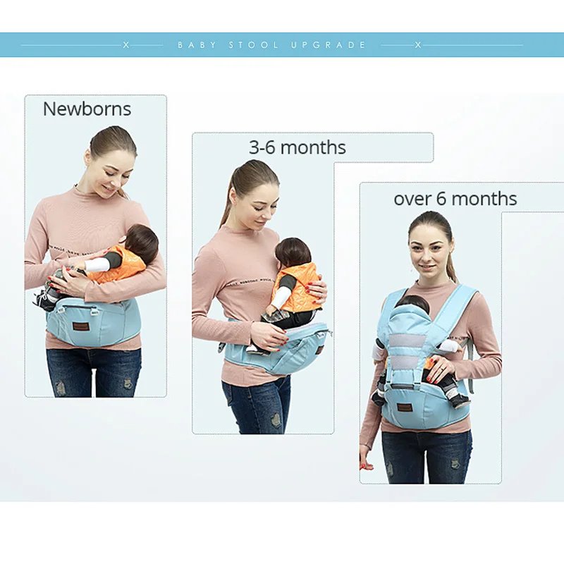 Эргономичная переноска для детей 0 36 м слинг новорожденных положение лицом и