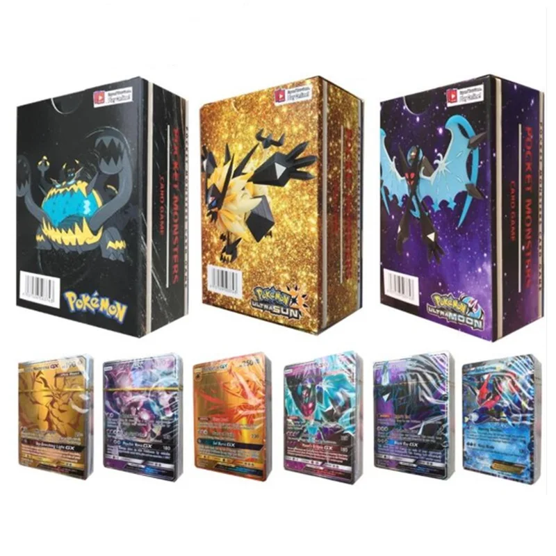 300pcs no repeat 300 шт. 295GX 5 мега не повторять Сияющие карты игра битва карт торговля детская карта покемона игрушка - Цвет: 300pcs no repeat