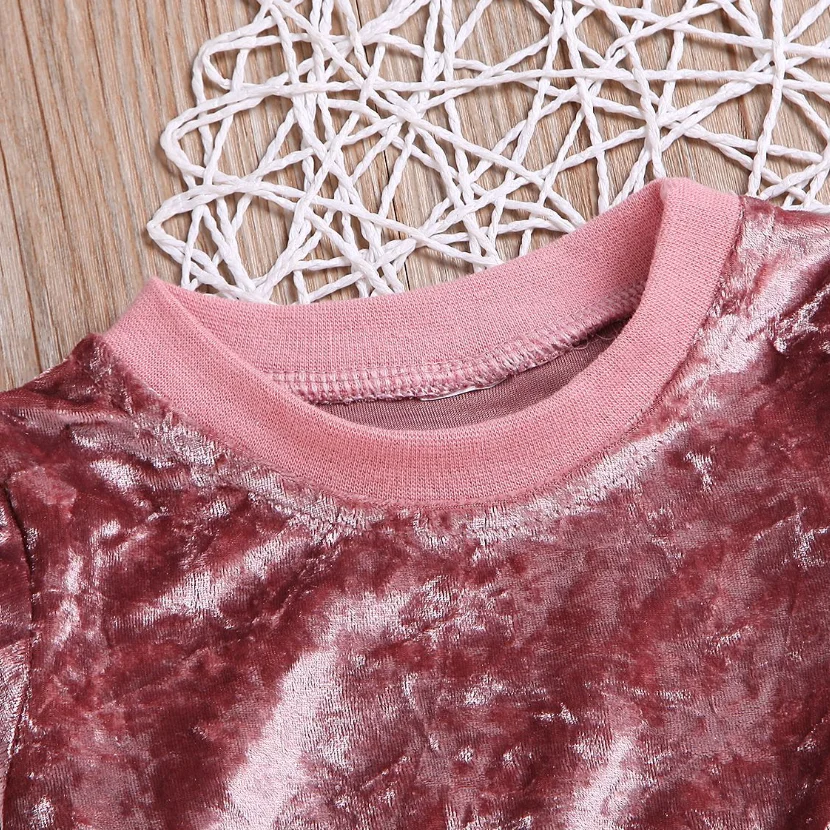 

2020 New arrival spring Autumn clothing sets for 1-5 years girls long sleeve shirt+pant 2pcs/set babe girl fashion cloth set