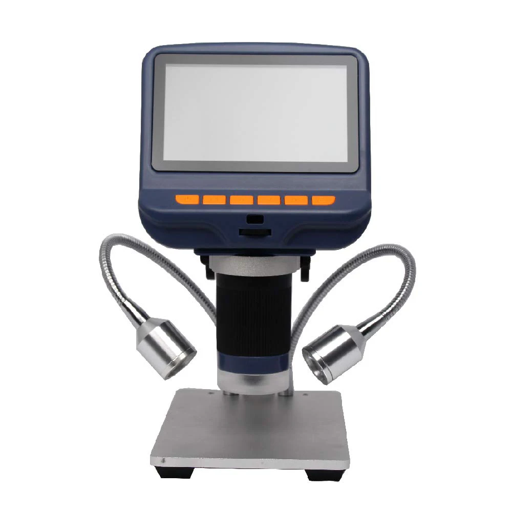 AD106/AD106S Настольный 220X увеличение Цифровые микроскопы с 4 3 дюймовым HD монитором