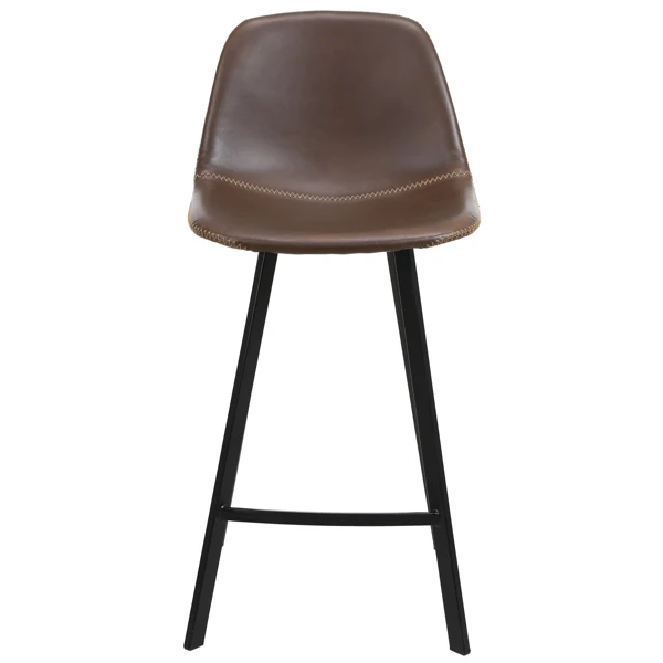 

【USA READY STOCK】Wrought Iron Bar Stool With Curved Feet