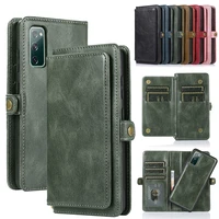 luxury flip leather wallet case for samsung galaxy s20 fe s10e s9 s8 note 20 10 9 8 ultra plus lite a81 a91 card phone bag cover