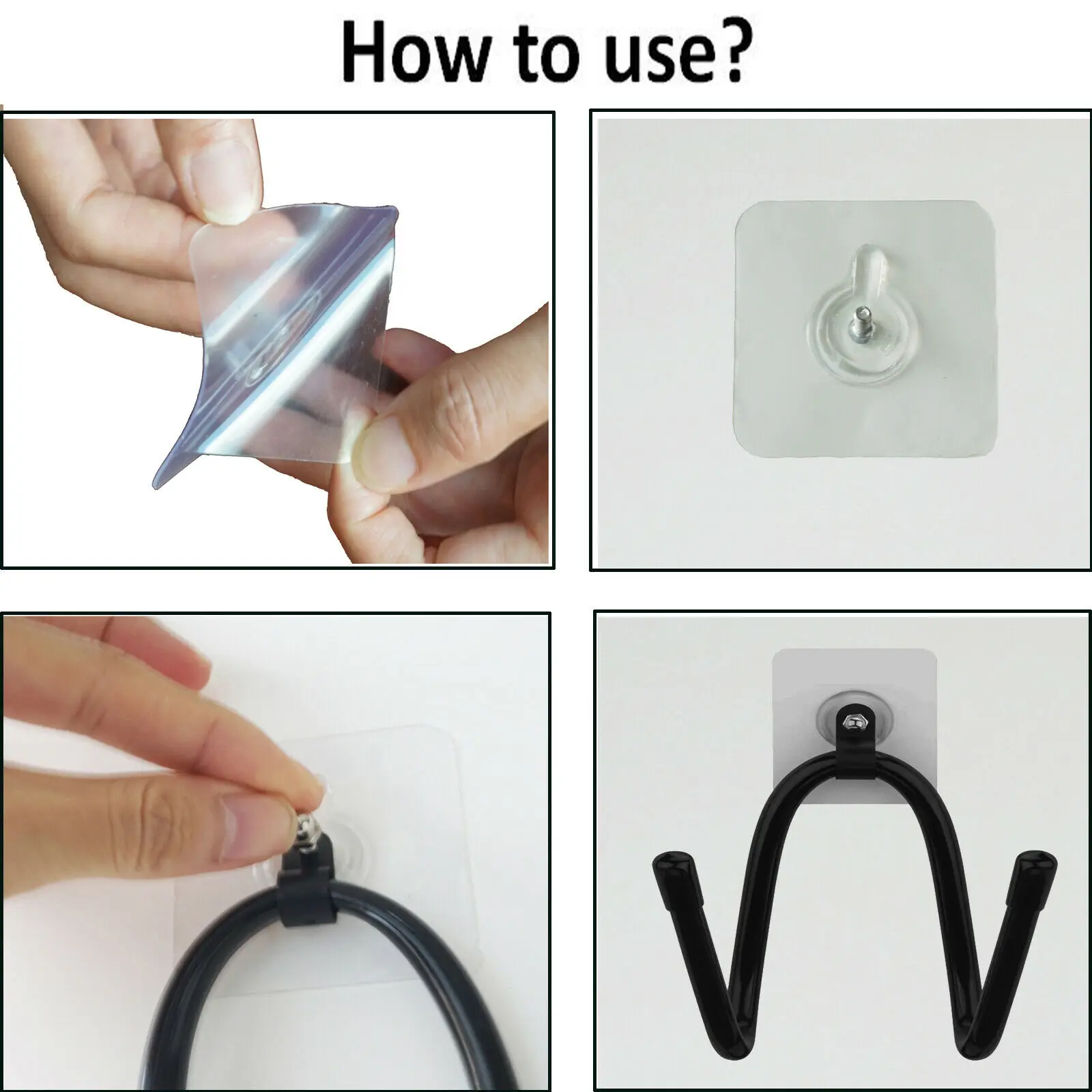 Настенный самоклеящийся держатель для фена металлическая стойка-органайзер |