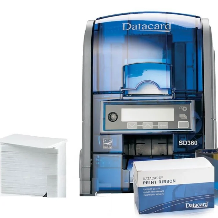 

Datacard SD360 ID Card Printer With Magnetic Stripe Encoder (Dual-Sided)